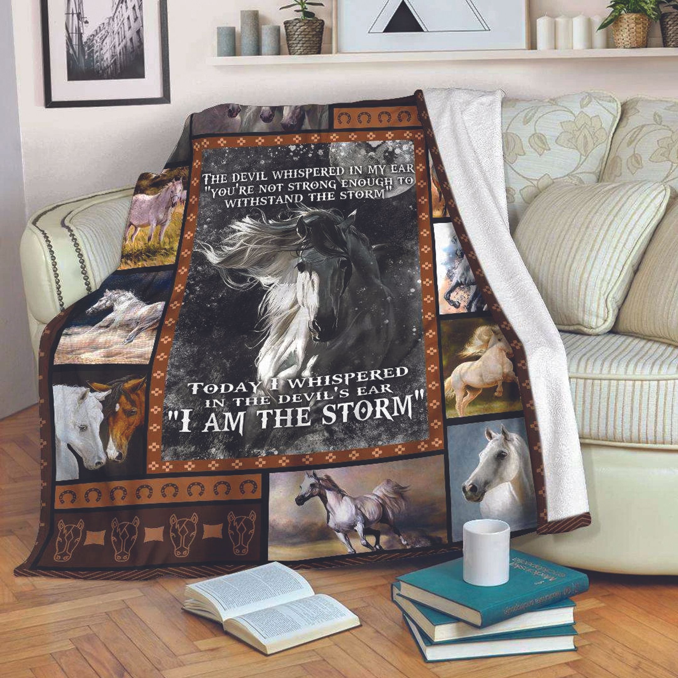 Horse Fleece Blanket