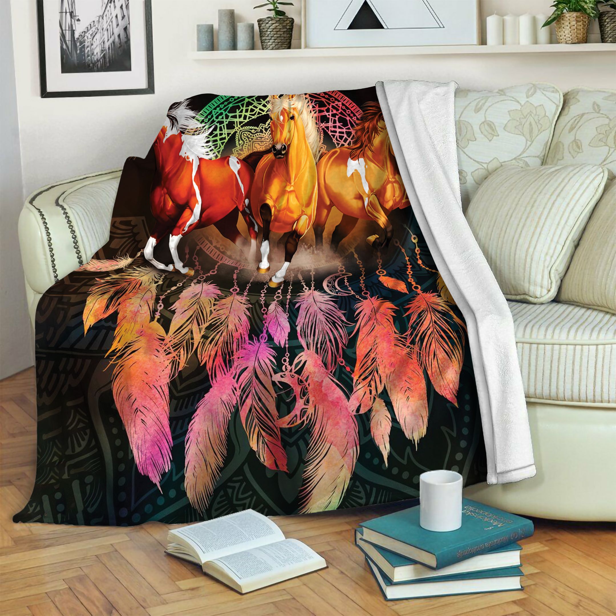 Horse Fleece Blanket
