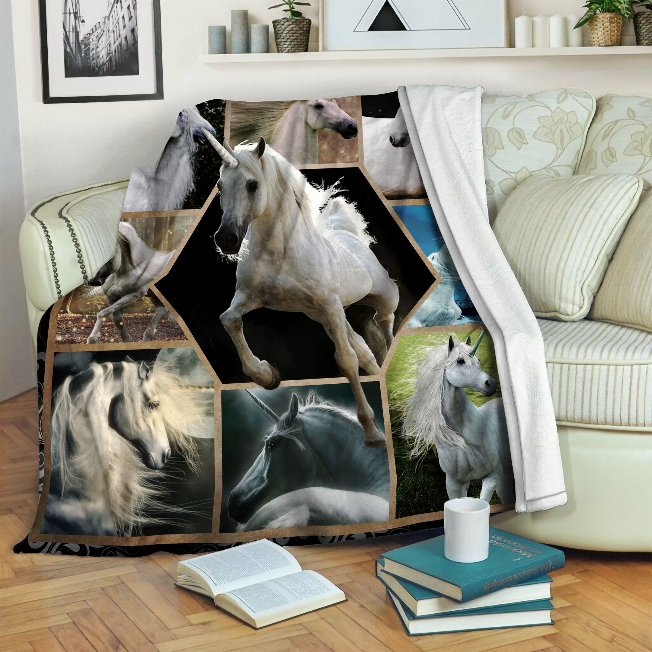 Horse Fleece Blanket