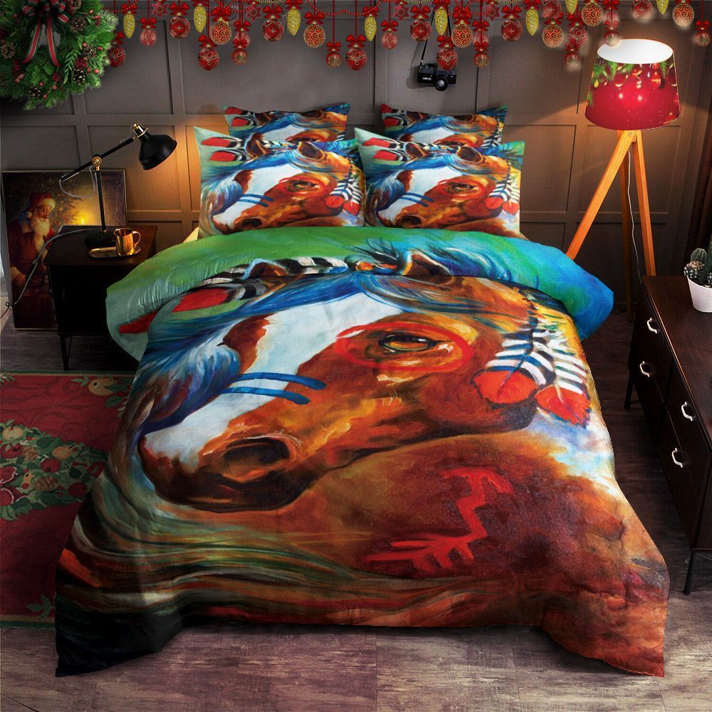 Horse Ethnic Bedding Set