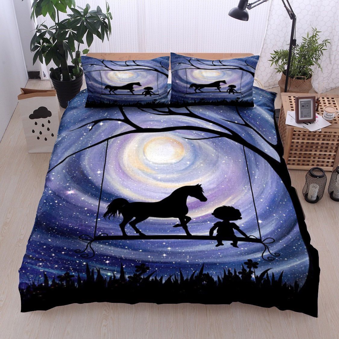 Horse Family Bedding Set