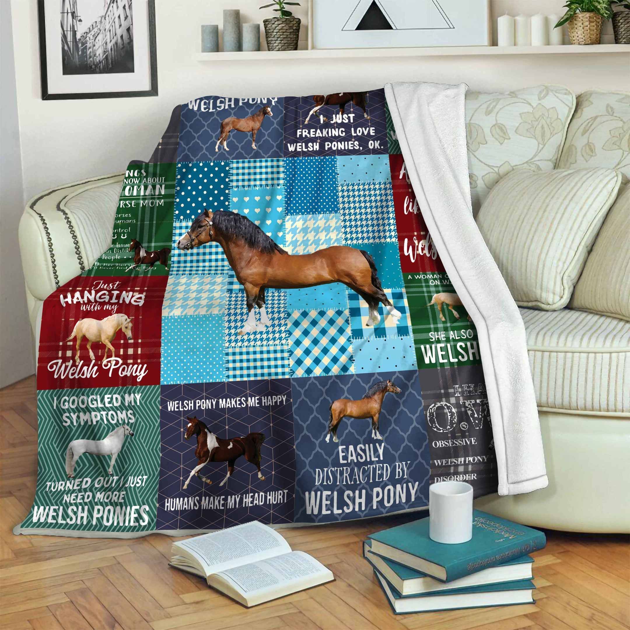 Horse Fleece Blanket