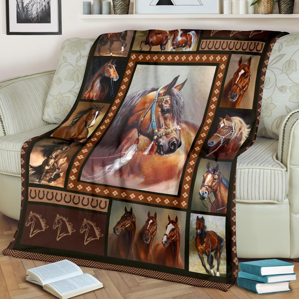 Horse Fleece Blanket
