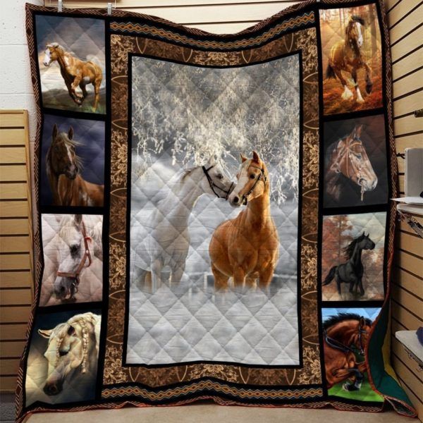 Horse Go Far To Comeback Home Quilt Blanket DHC31121257TD