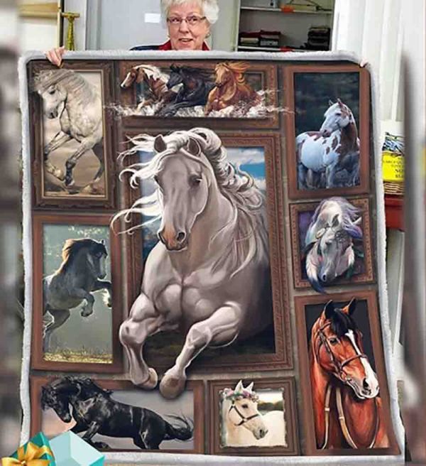 Horse Growth Quilt Blanket DHC3112341TD