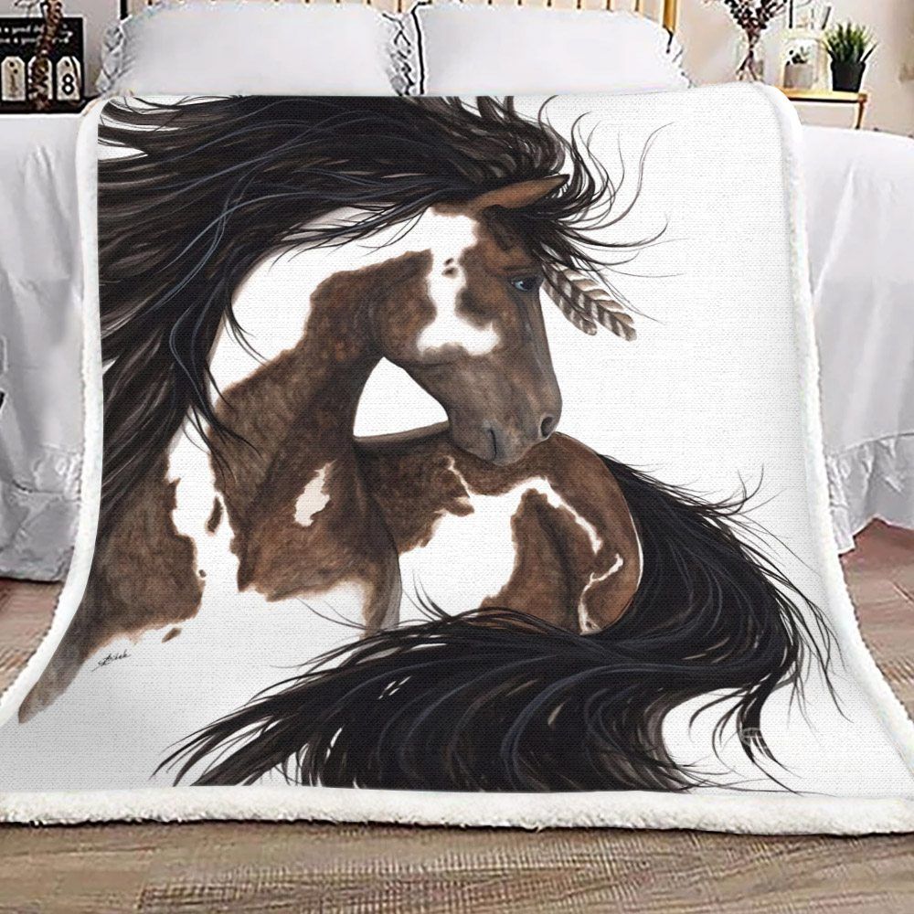 Horse Sherpa Fleece