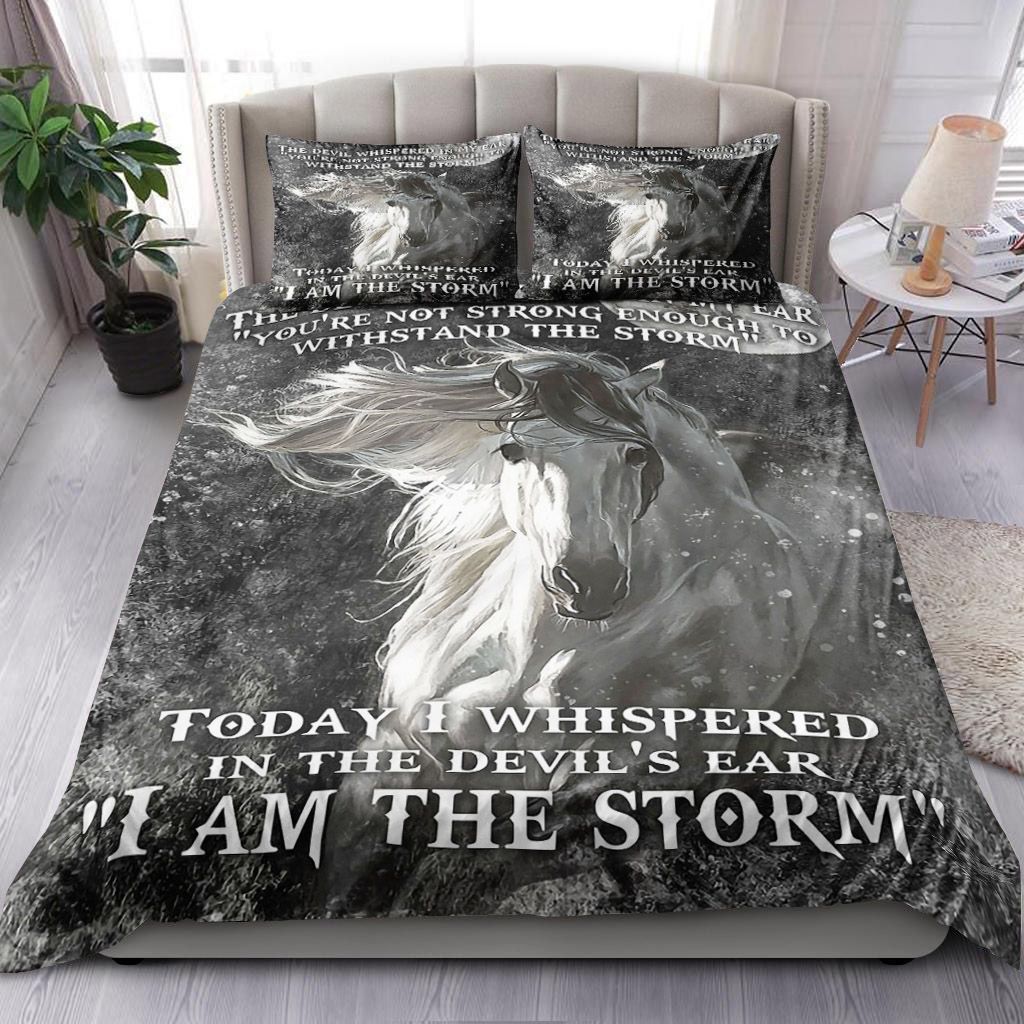 Horse I Am The Storm Bedding Set