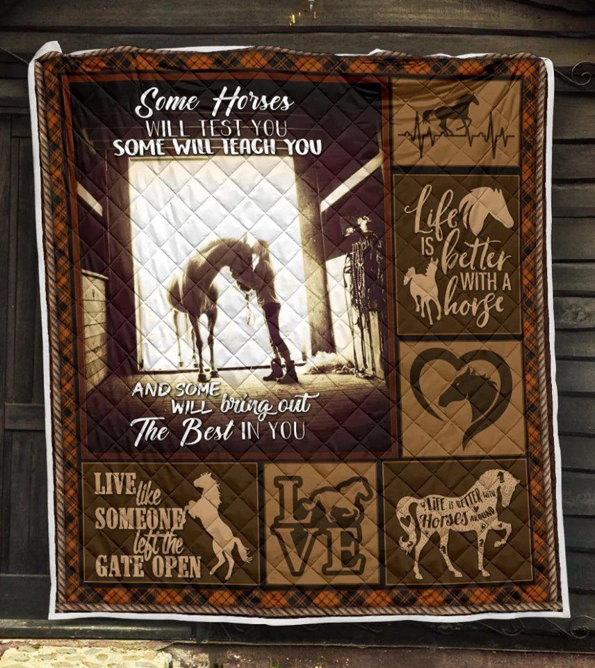 Horse Like You Do Quilt Blanket DHC3112375TD