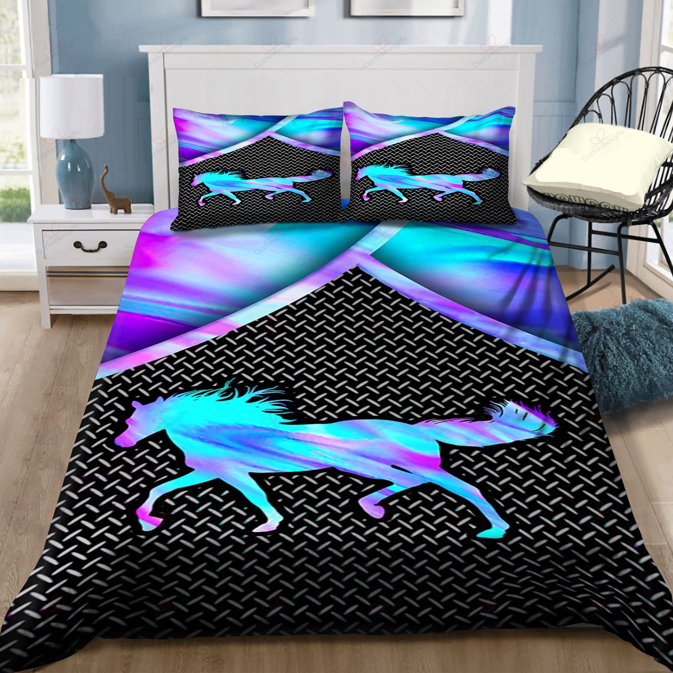Horse Liquid Bedding Set