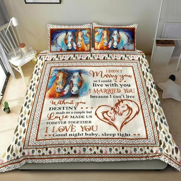 Horse Love Bedding Set