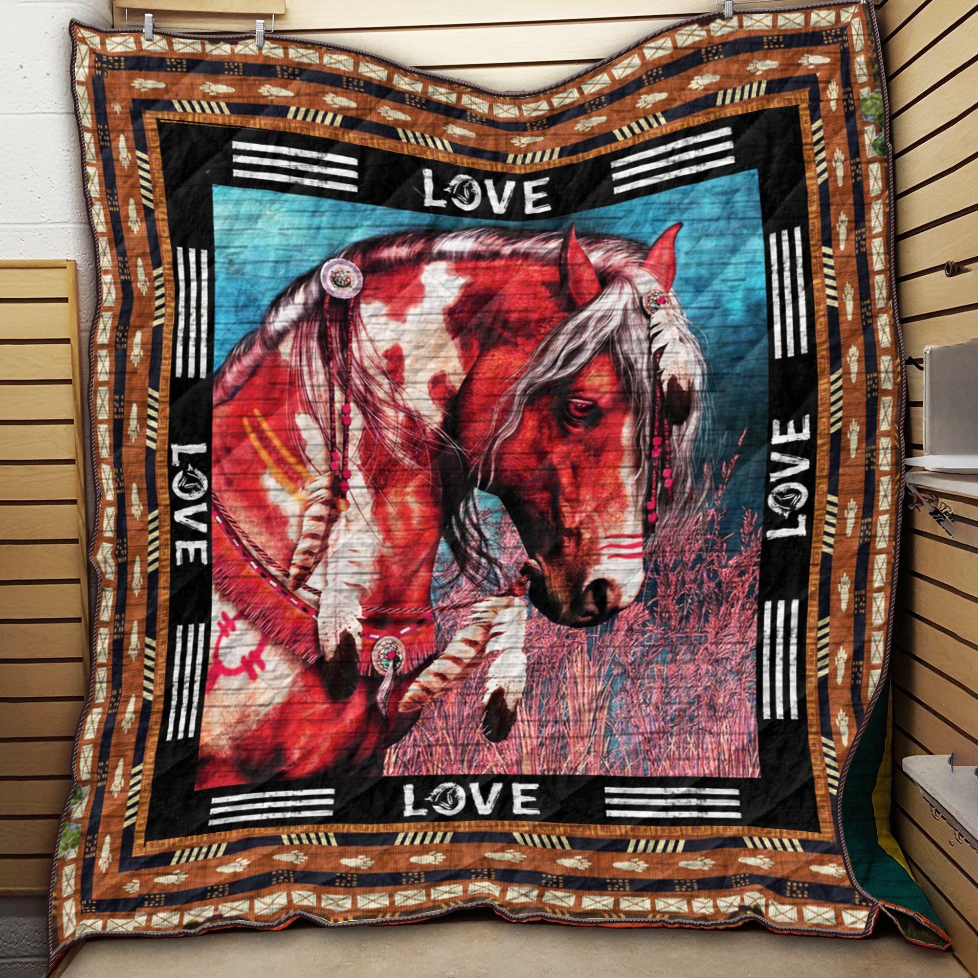 Horse Love For You Quilt Blanket Dhc09121838Dd