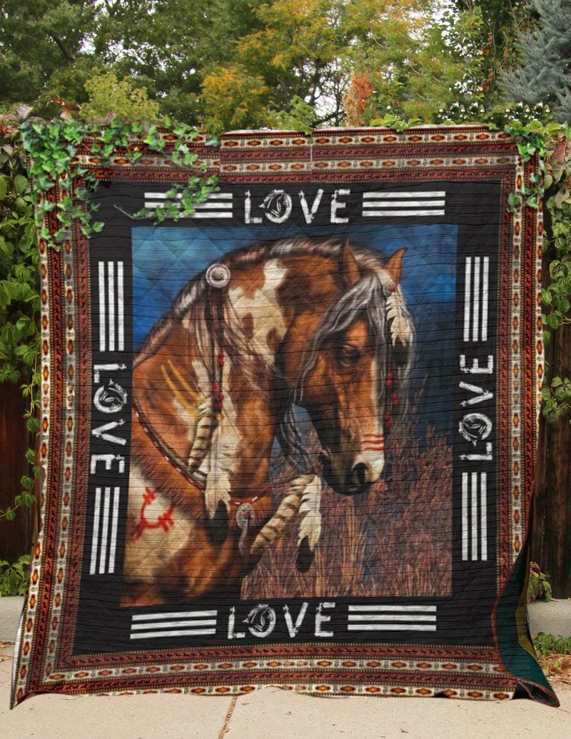 Horse Love Horse Quilt Blanket DHC31121335TD