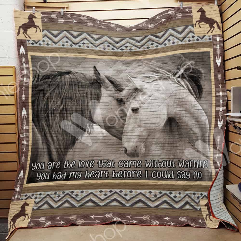 Horse Love Quilt Blanket DHC03021337TD