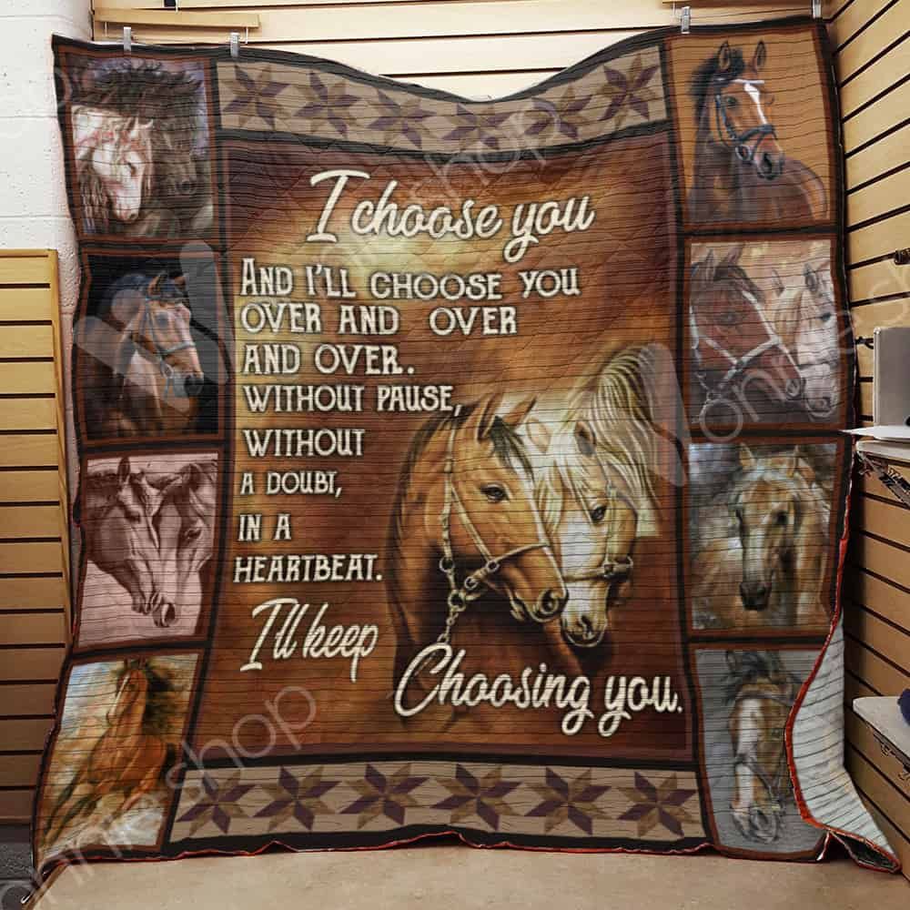 Horse Love Quilt Blanket DHC03021382TD