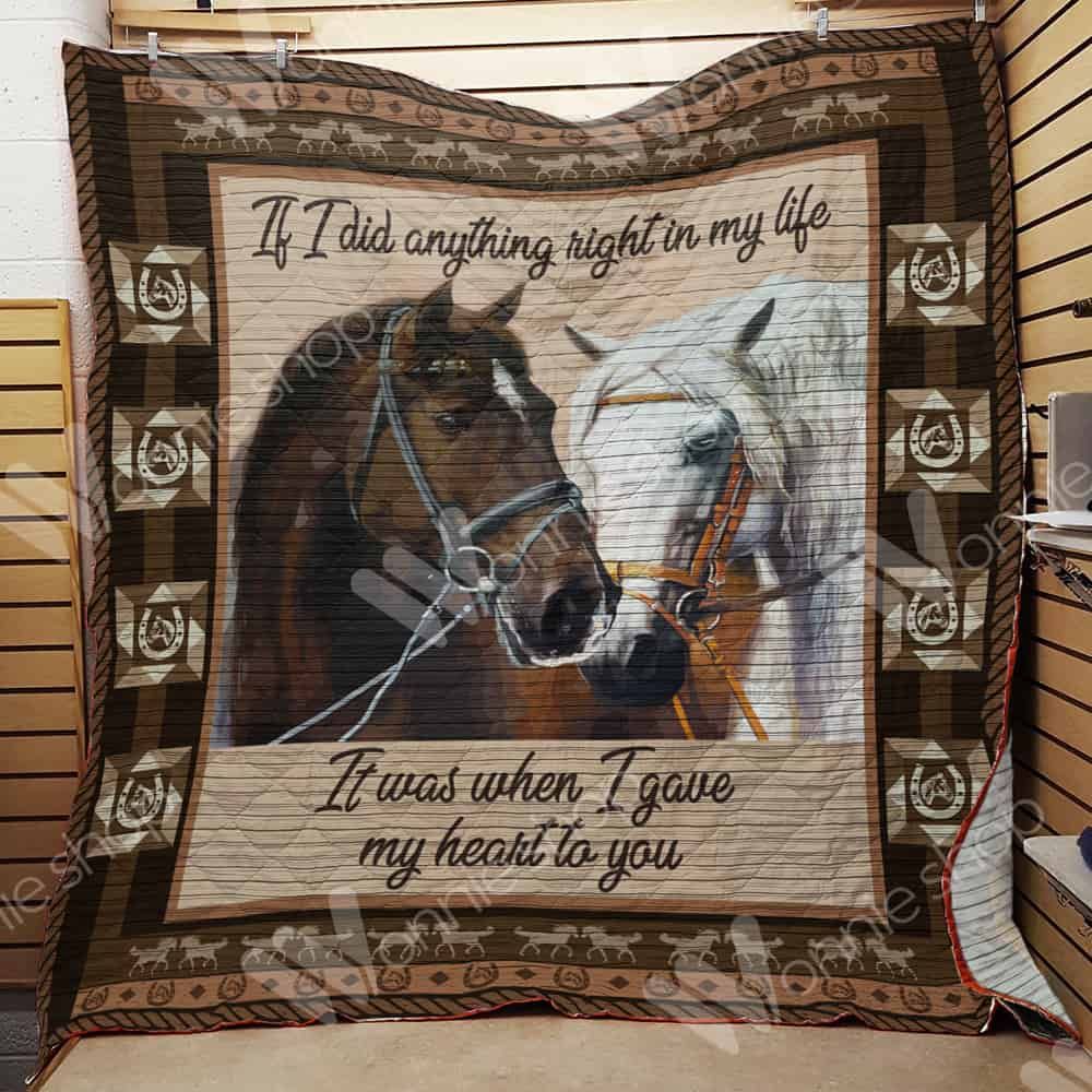 Horse Love Quilt Blanket DHC03021391TD