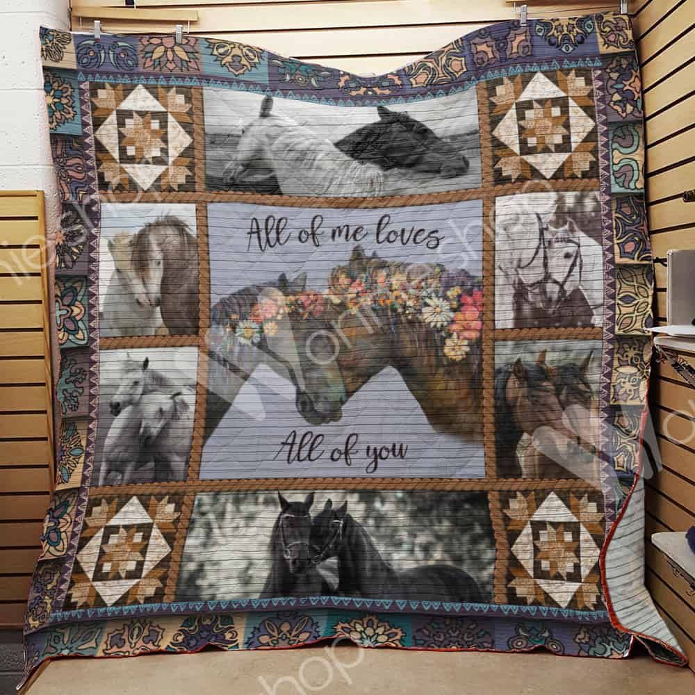 Horse Love Quilt Blanket DHC03021395TD