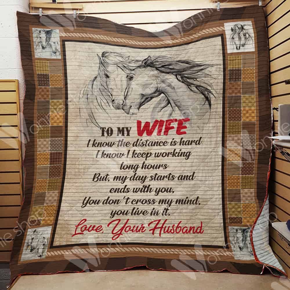 Horse Love Quilt Blanket DHC03021396TD