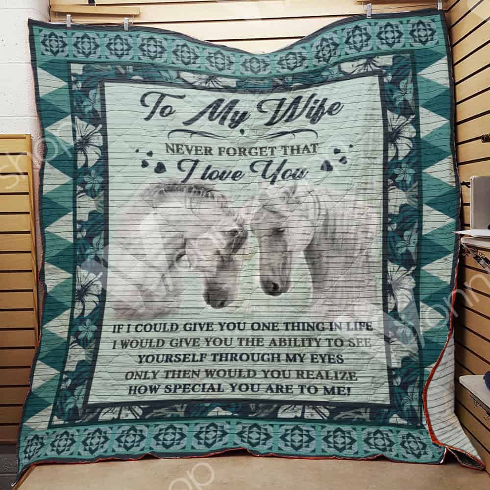 Horse Love Quilt Blanket DHC03021401TD