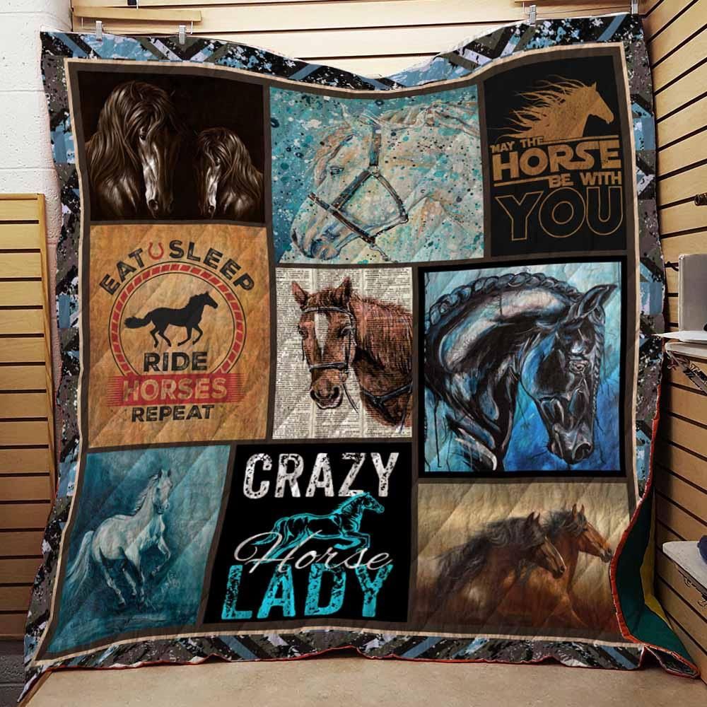 Horse Lover Quilt Blanket Dhc09121772Dd