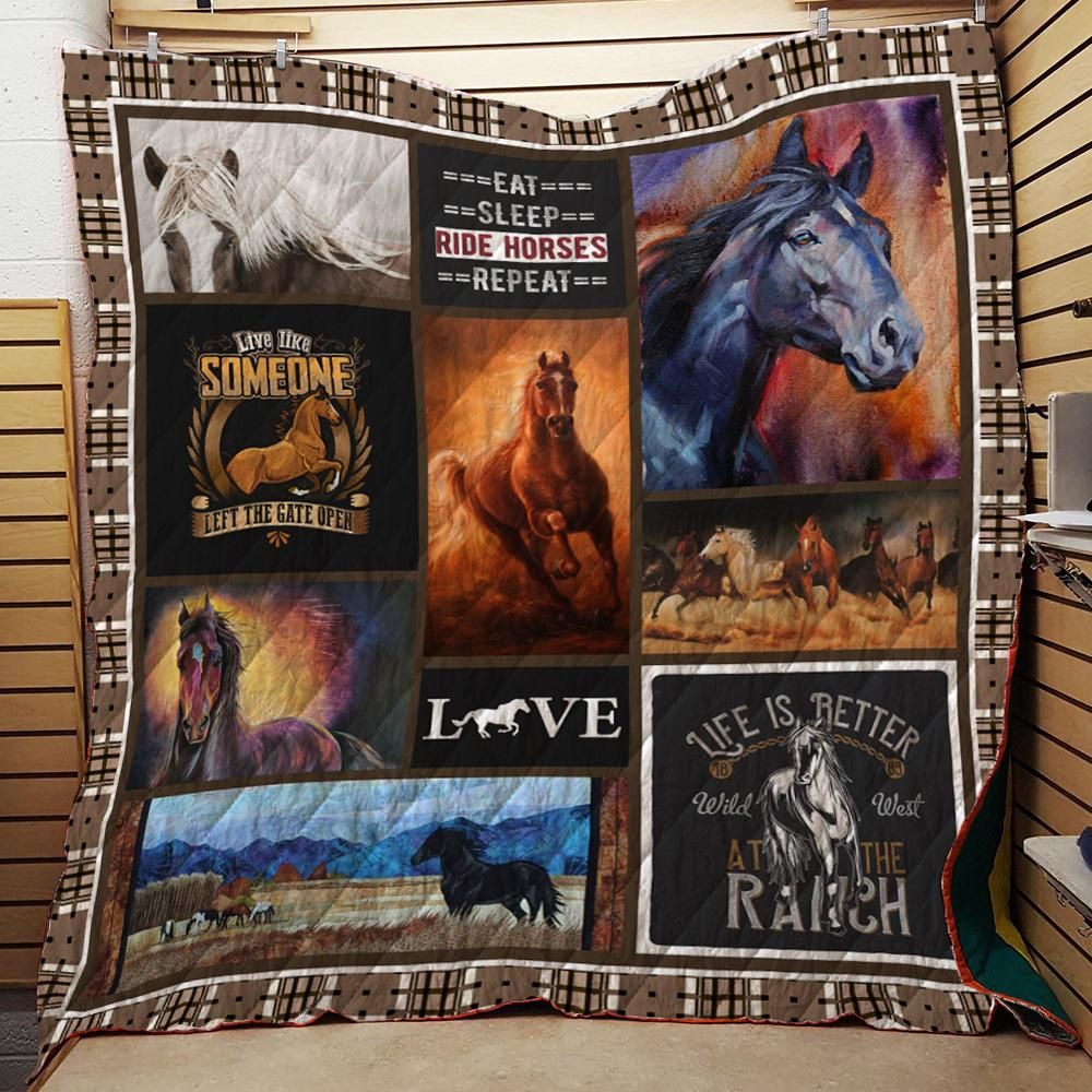 Horse Lover Quilt Blanket Dhc09121773Dd