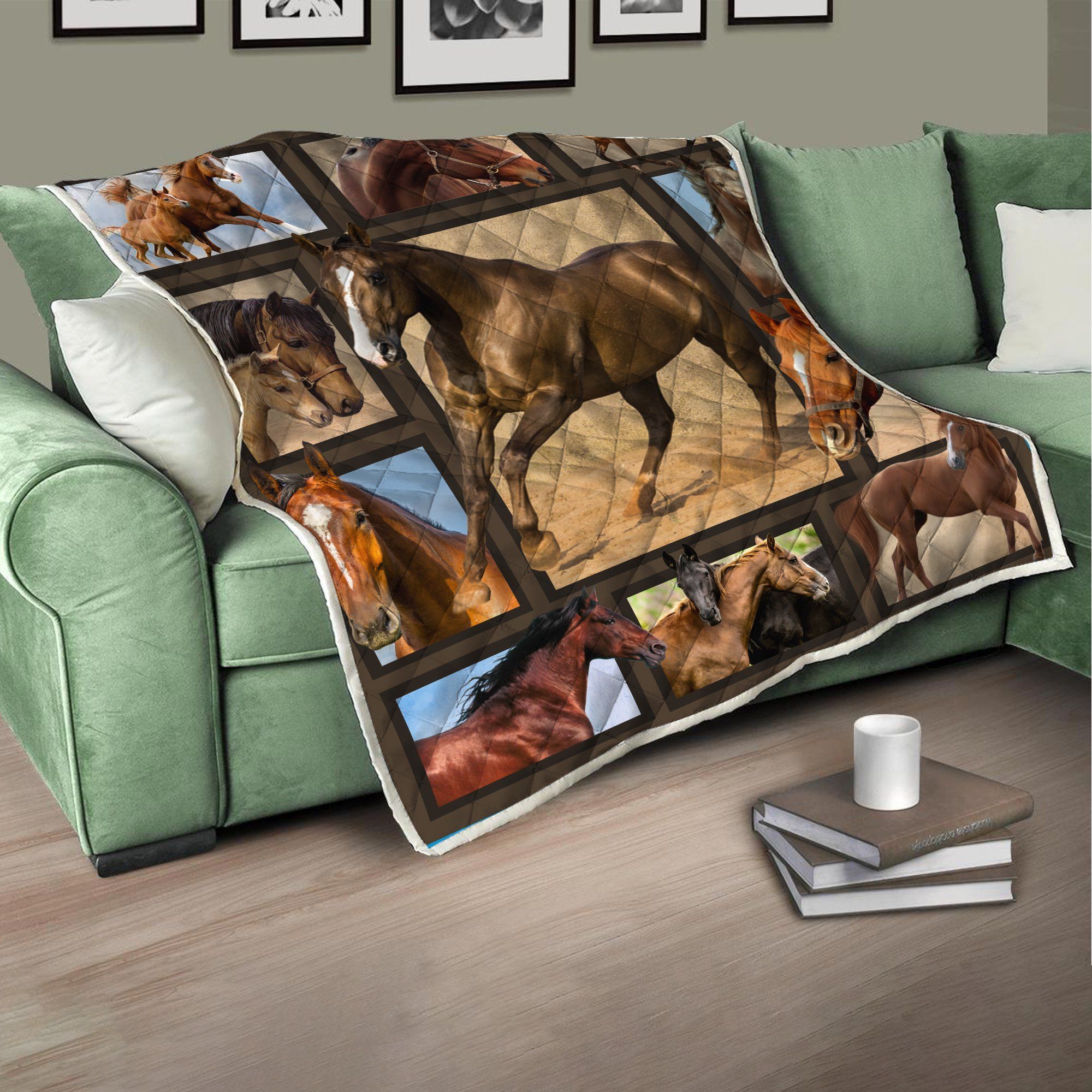 Horse Lover Quilt Blanket Dhc09121801Dd