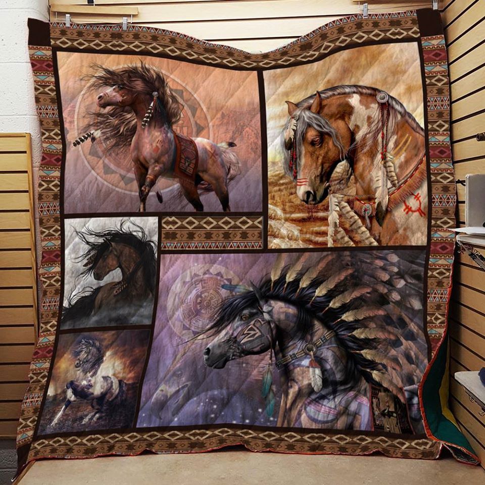 Horse Make Sure You Alright Quilt Blanket Dhc03011355Dd