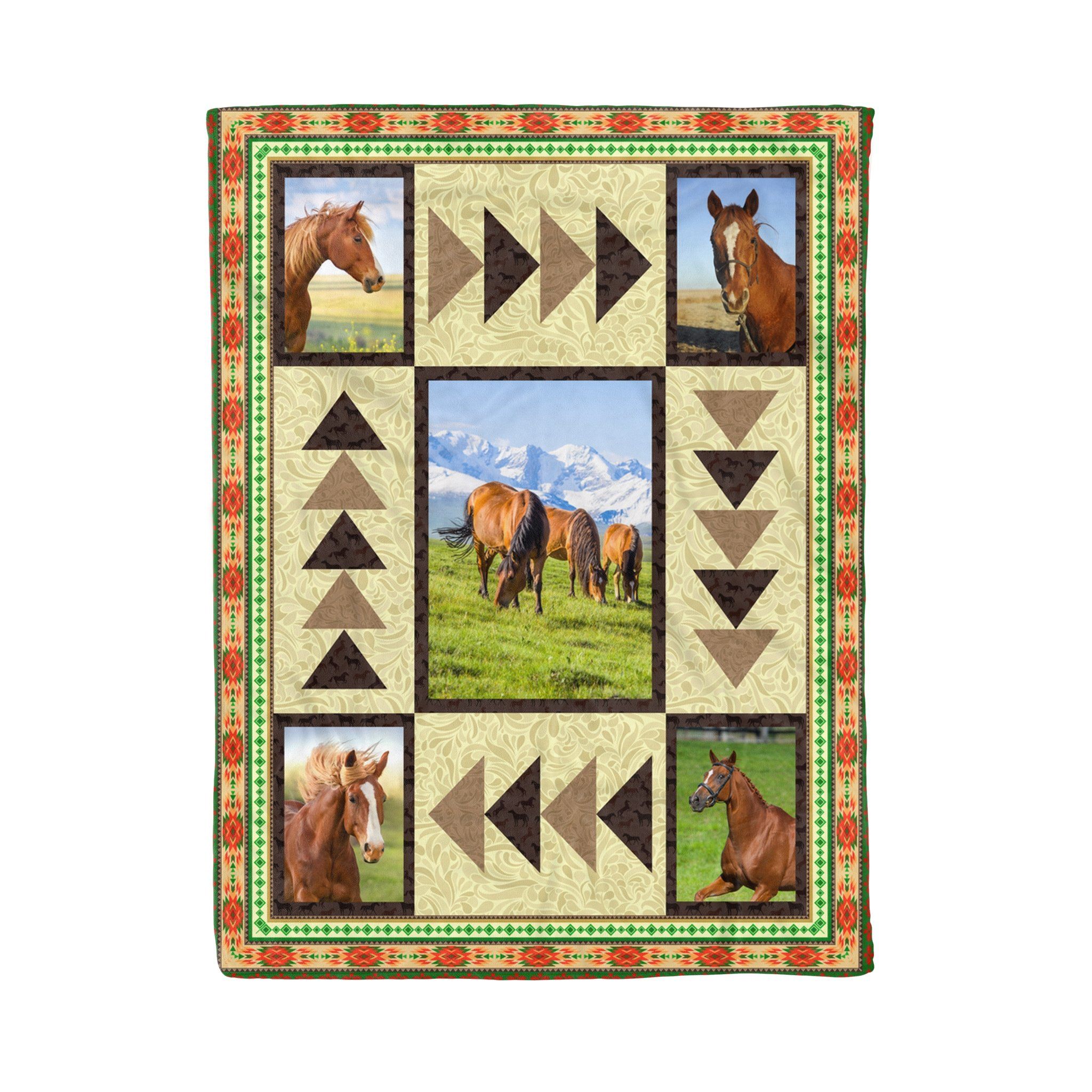 Horse Fleece Blanket