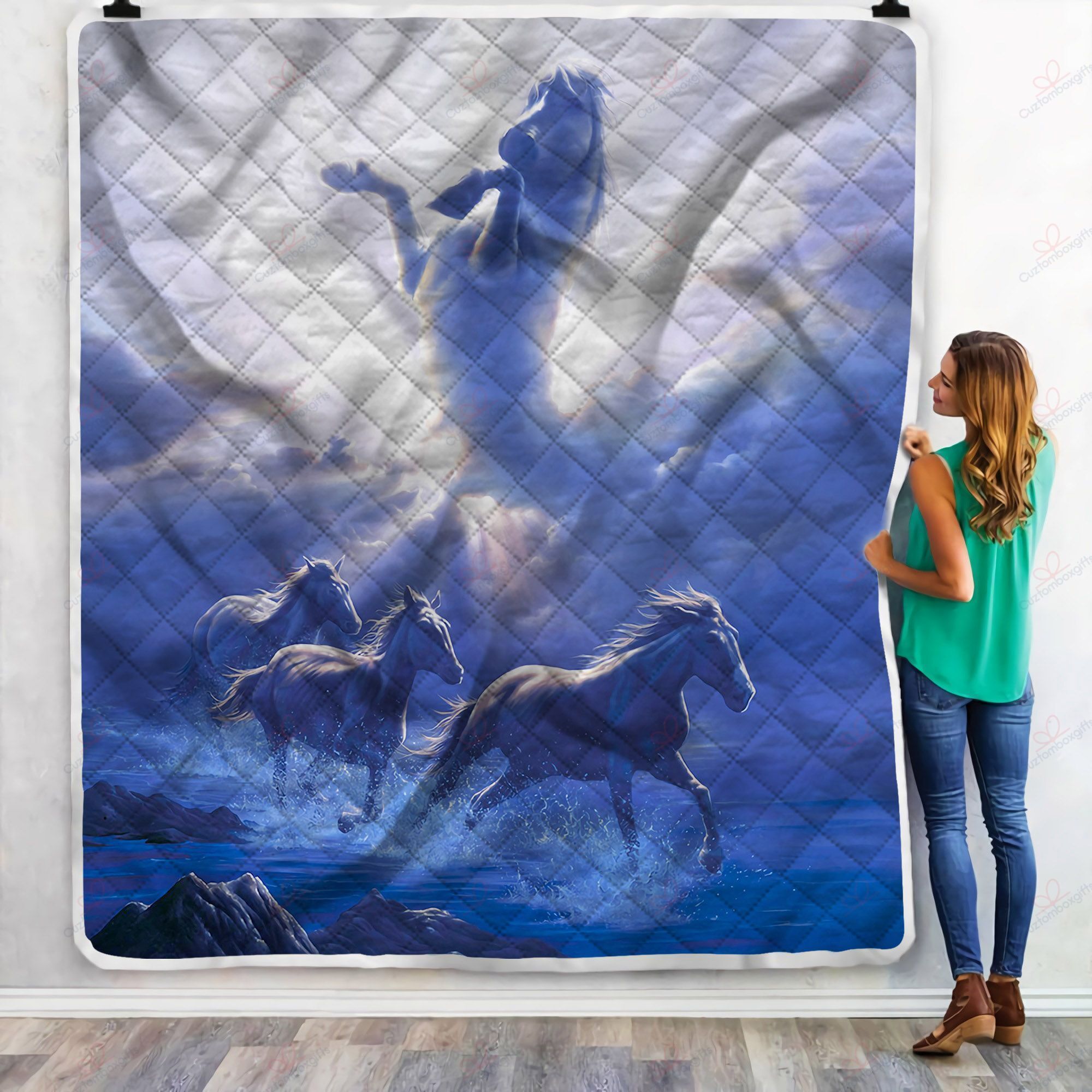 Horse Fleece Blanket