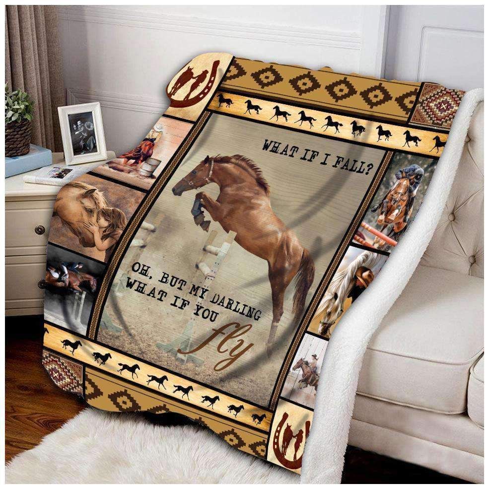 Horse Fleece Blanket