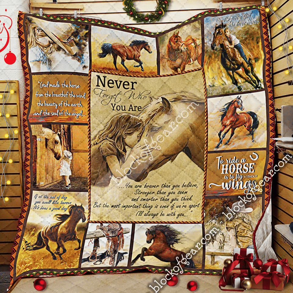 Horse My Daughter Loves Horses Quilt Blanket Dhc04011541Dd