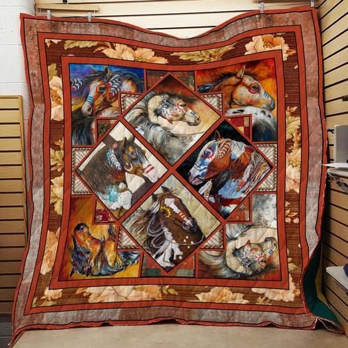 Horse My Favorite Part Quilt Blanket DHC0201201182TD