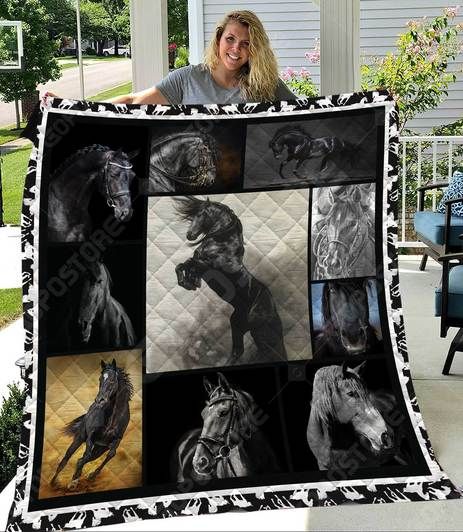 Horse Mystery Horse Quilt Blanket Dhc04011732Dd