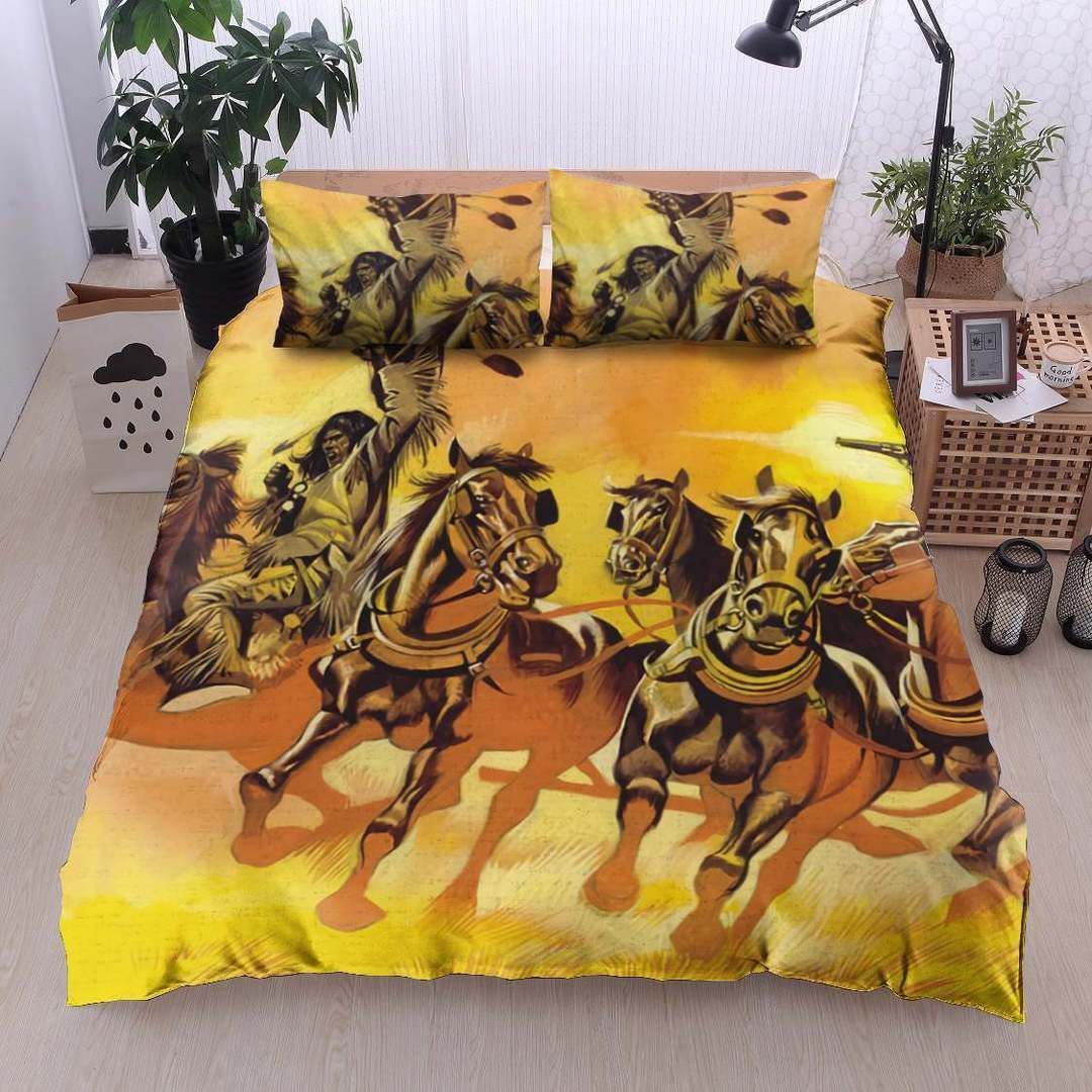 Horse Native America Bedding Set
