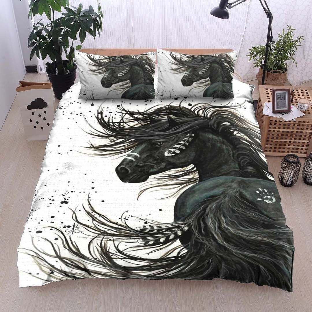 Horse Native American Bedding Set