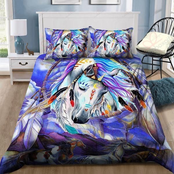 Horse Native Dream Catcher Bedding Set