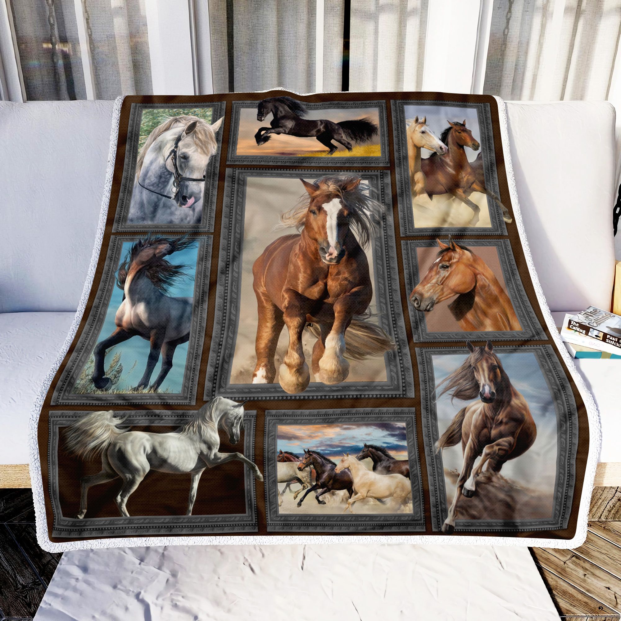 Horse Fleece Blanket