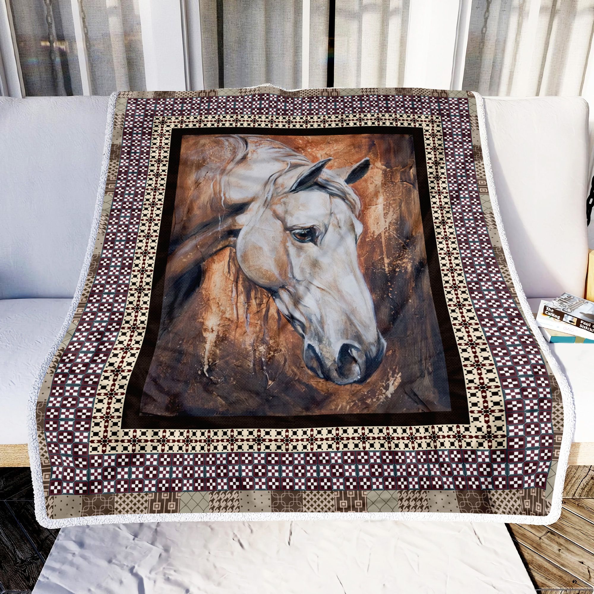 Horse Fleece Blanket