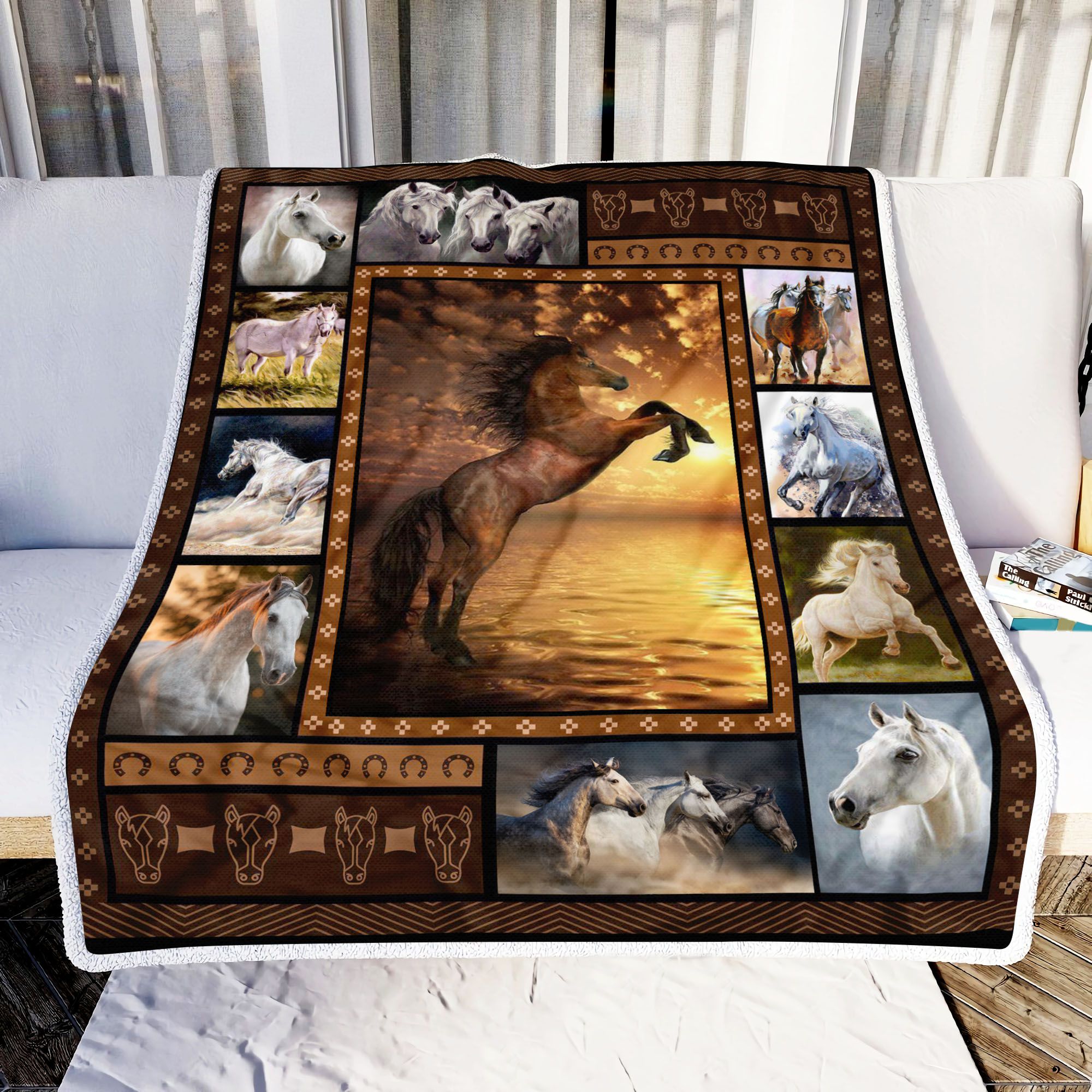 Horse Fleece Blanket