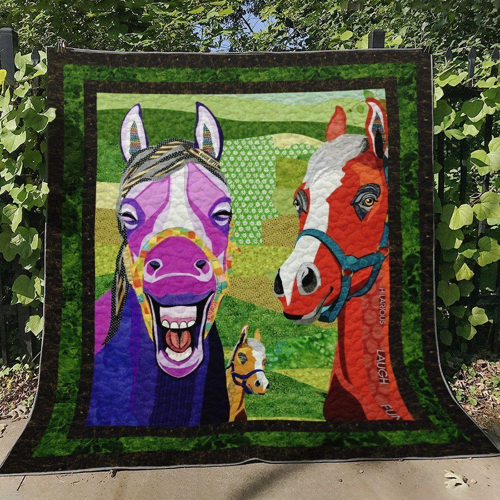 Horse NN160716 Quilt Blanket