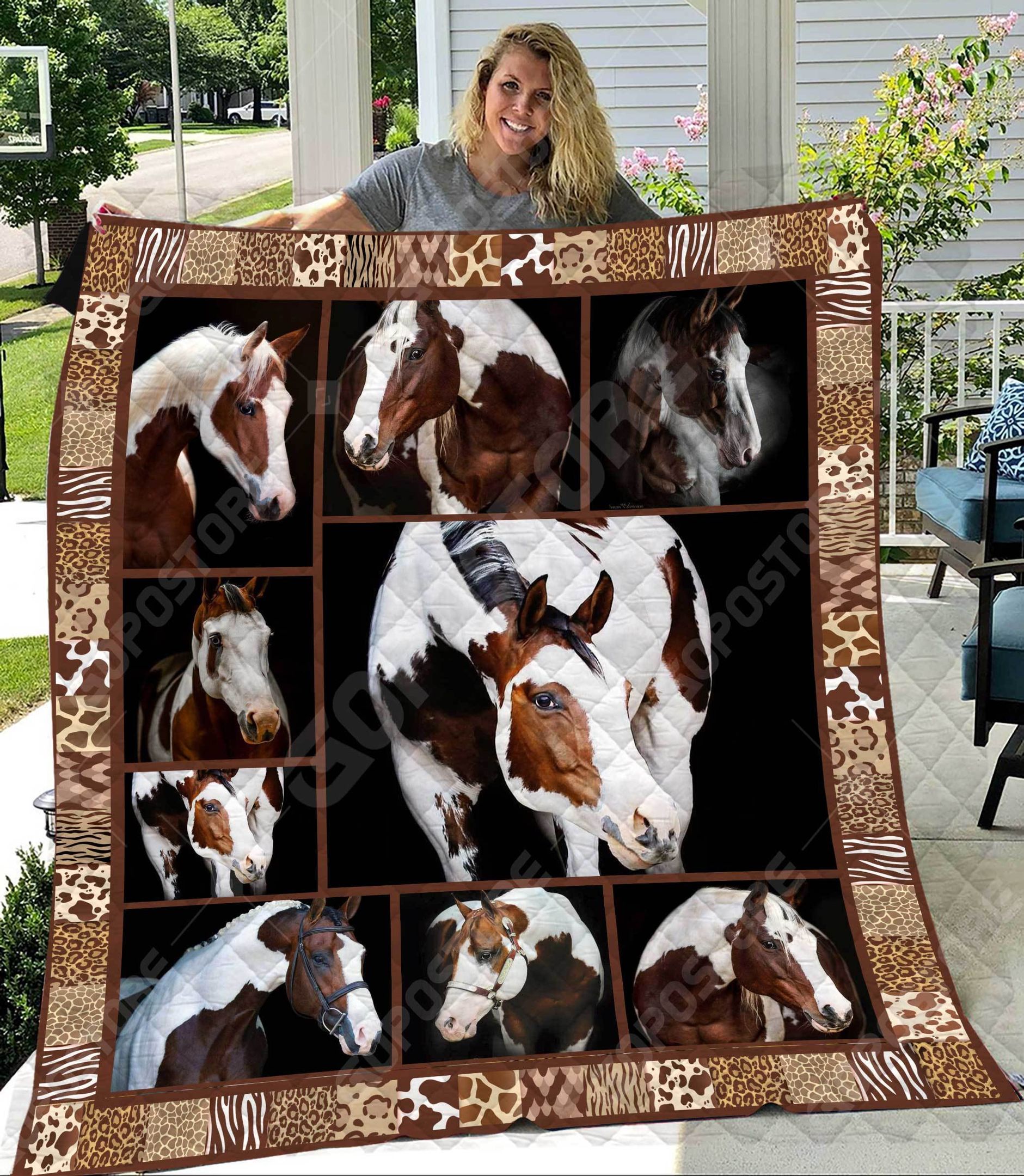 Horse Not Today Quilt Blanket DHC3112288TD