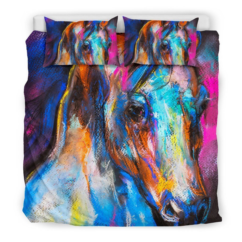 Horse Portrait Bedding Set