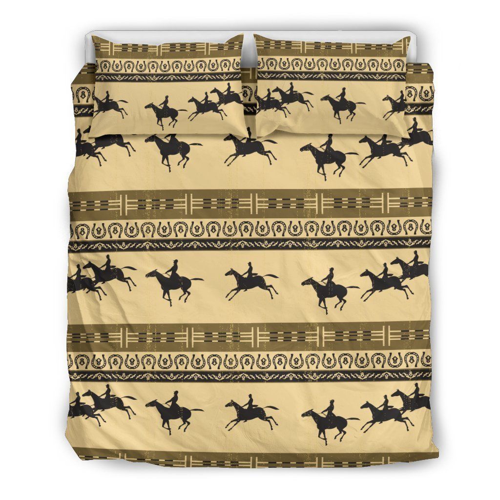 Horse Prnt Bedding Set