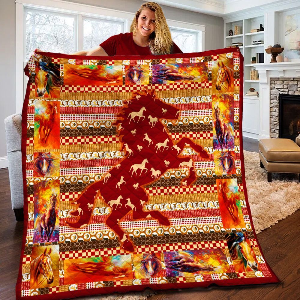 Horse Quilt Blanket BBB0505210SM