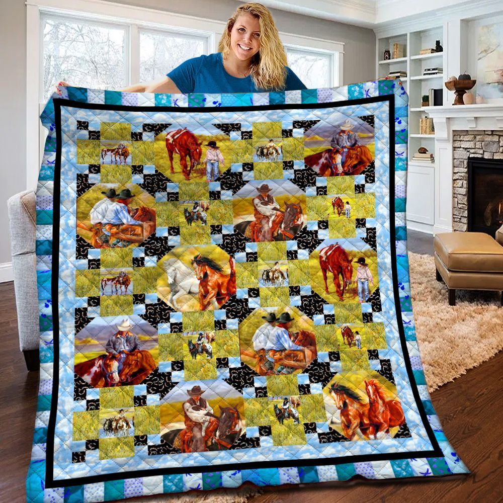 Horse Quilt Blanket BBB110205NB