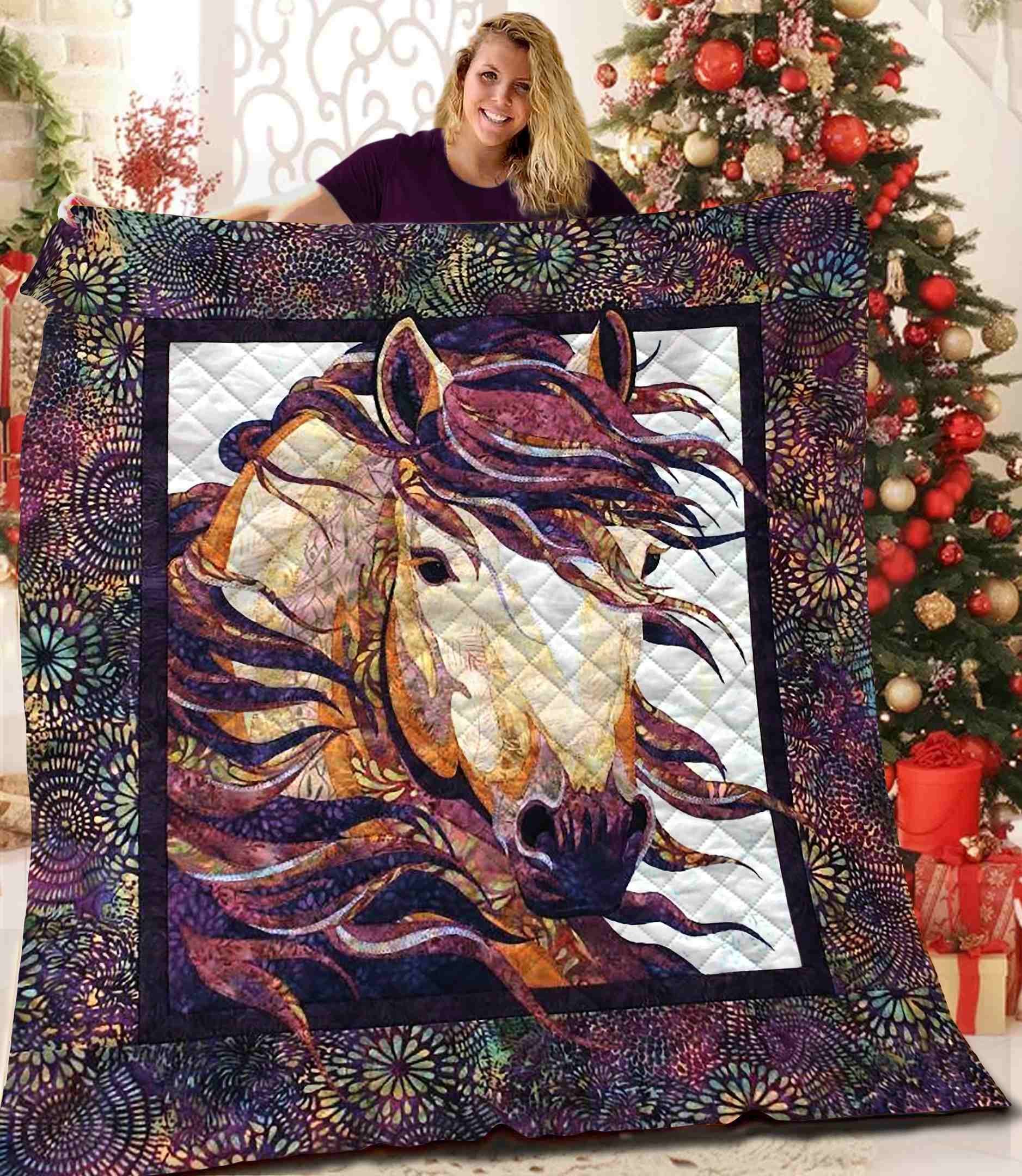 Horse Quilt Blanket BBB111105NB
