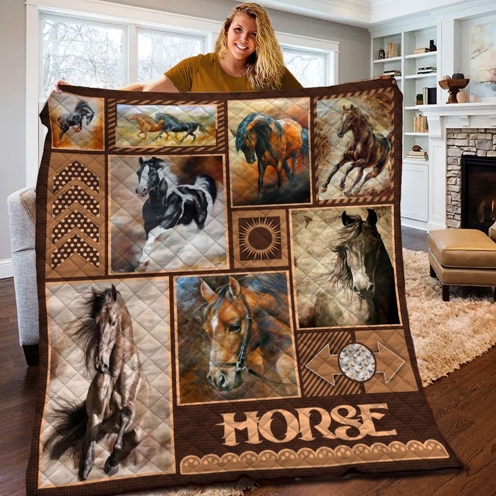 Horse Quilt Blanket BBB200224SM