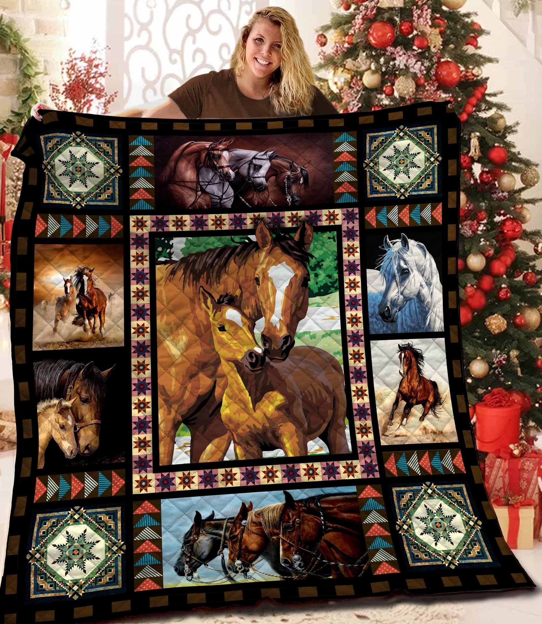 Horse Quilt Blanket BBB251019NL