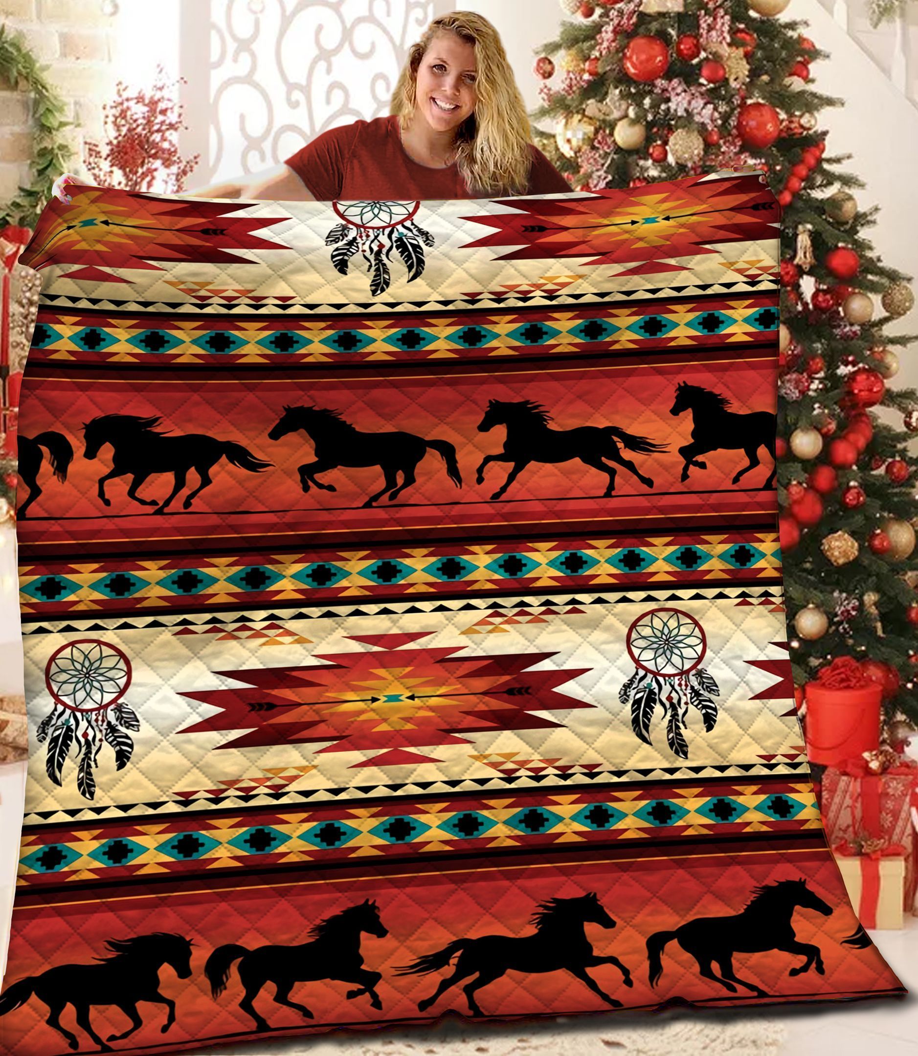 Horse Quilt Blanket BBB261016SM