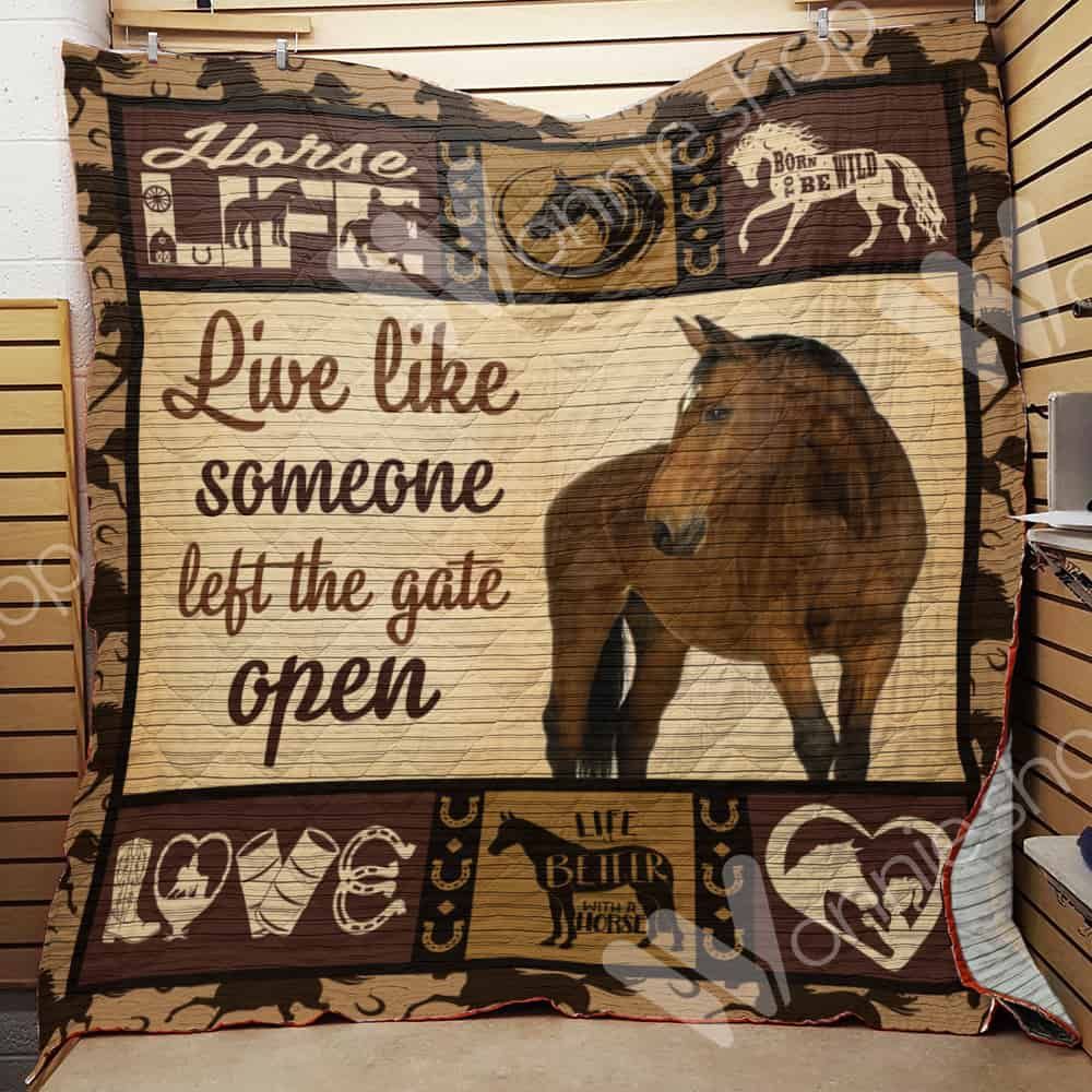 Horse Quilt Blanket DHC01021297TD