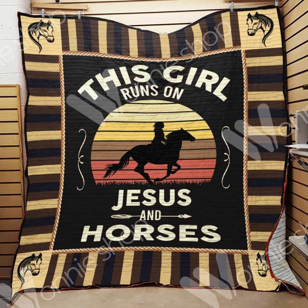 Horse Quilt Blanket DHC0102769TD